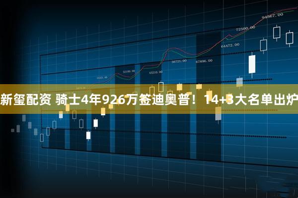 新玺配资 骑士4年926万签迪奥普！14+3大名单出炉
